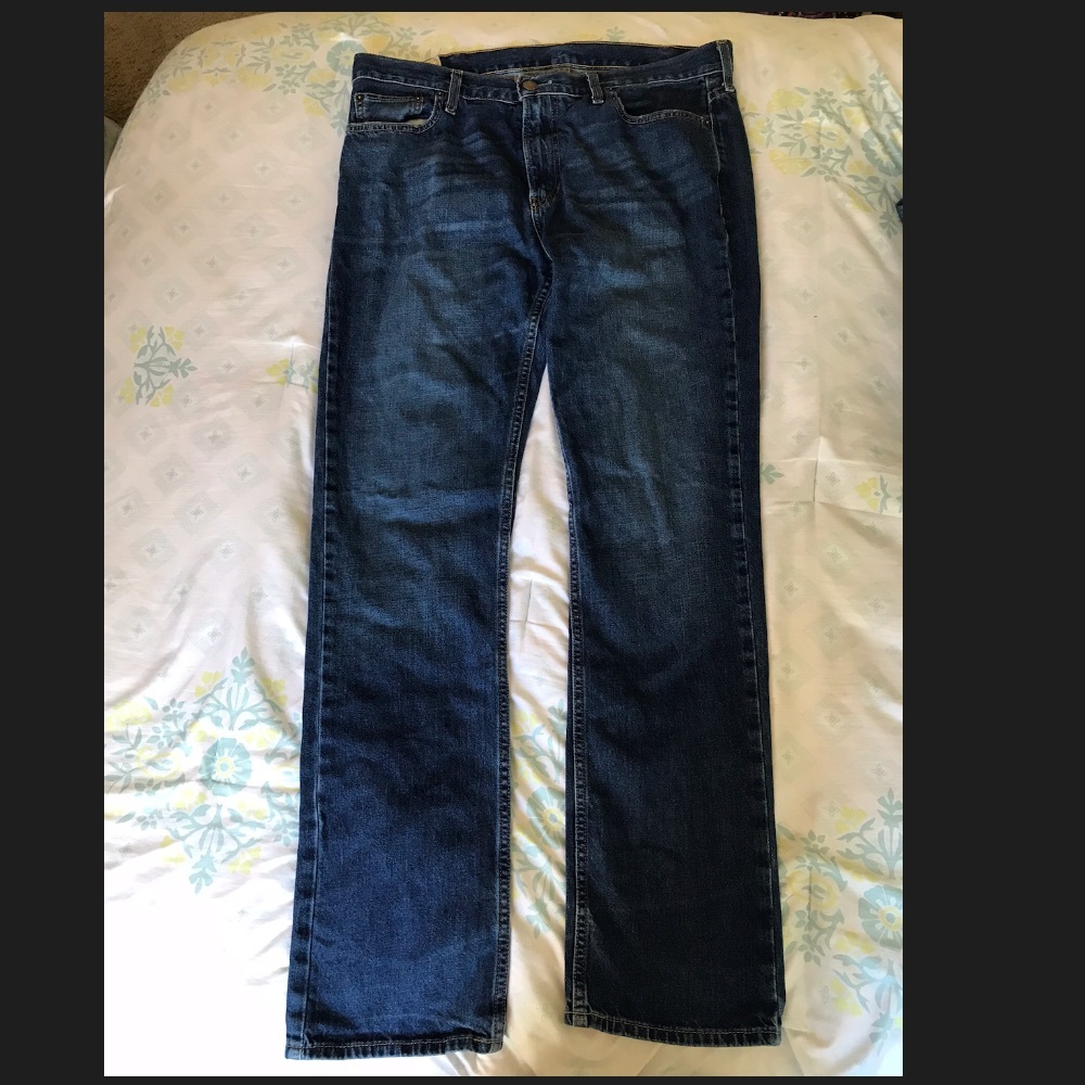 straight leg hollister jeans